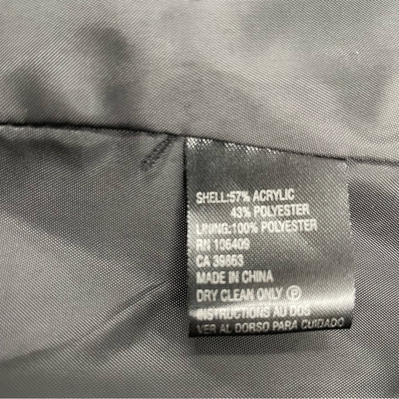 Tahari European Designer Styled Snap Top Button Long Sleeve Boucle Vibes Jacket - Picture 8 of 12